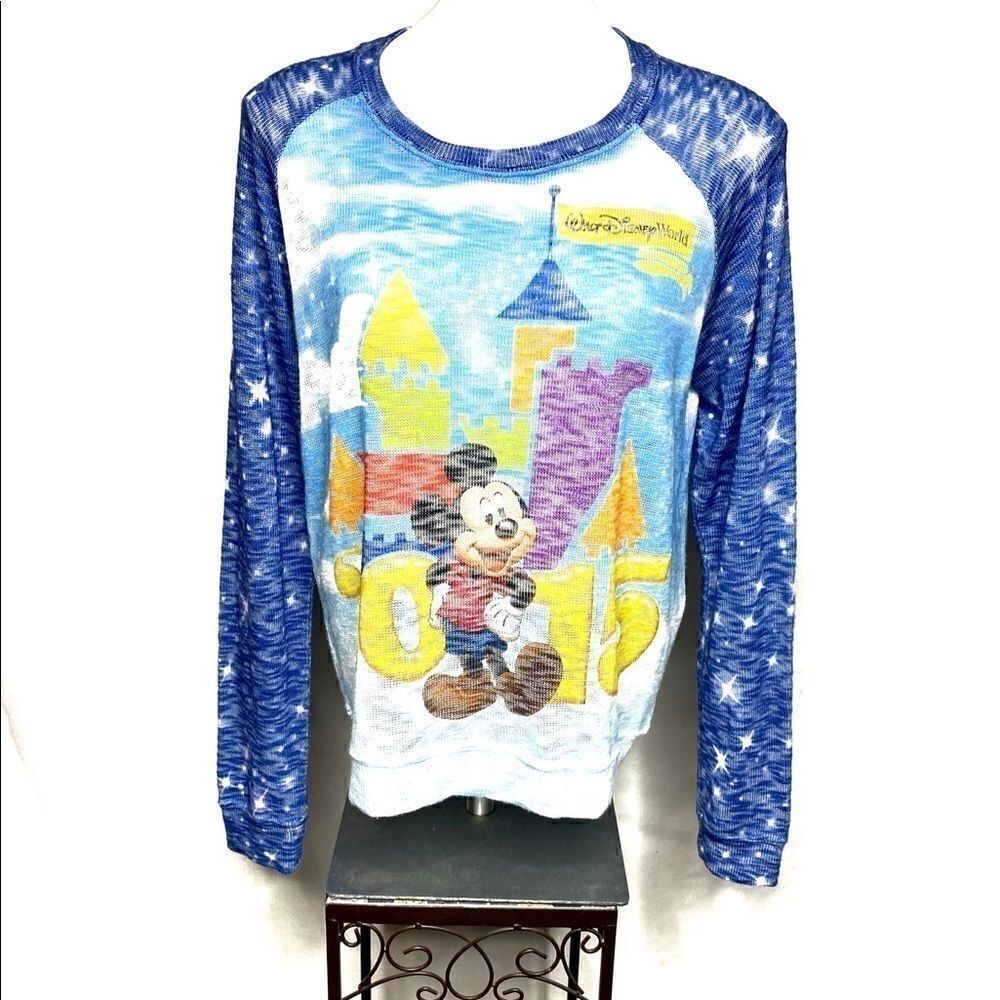 Disney Parks 2015 lightweight Mickey sweater XL